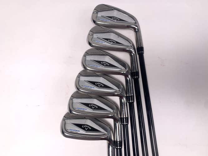 Callaway Paradym Ai Smoke Max Fast Iron Set 6-PW+GW Tensei R2 40g Mens RH