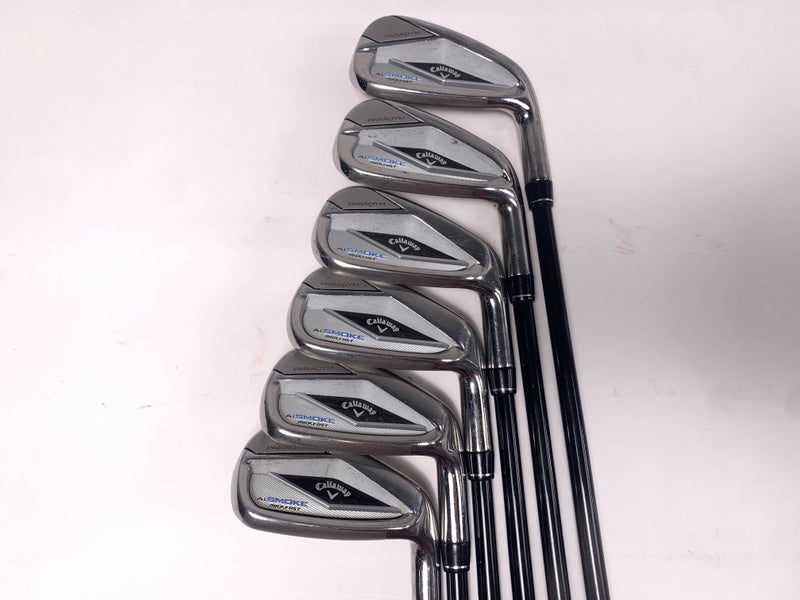 Callaway Paradym Ai Smoke Max Fast Iron Set 6-PW+GW Tensei R2 40g Mens RH