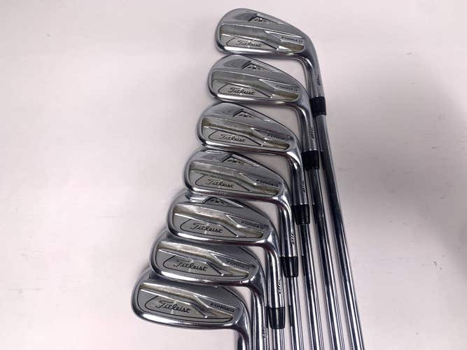 Titleist 718 AP2 Iron Set 4-PW True Temper AMT S300 Tour White Stiff Mens RH