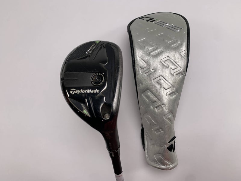 TaylorMade Qi35 Rescue 2 Hybrid 17* Kai'li Blue 85g Stiff Graphite Mens RH HC