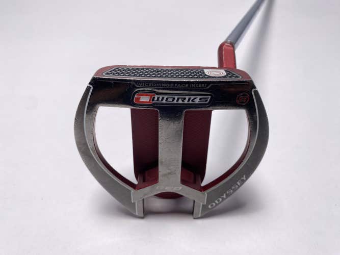 Odyssey O-Works Red 2-Ball Fang S Putter 34" SuperStroke Tour 2.0 Mens RH