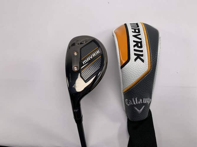Callaway Mavrik 4 Hybrid 20* Project X Catalyst 5.0 55g Senior LH HC