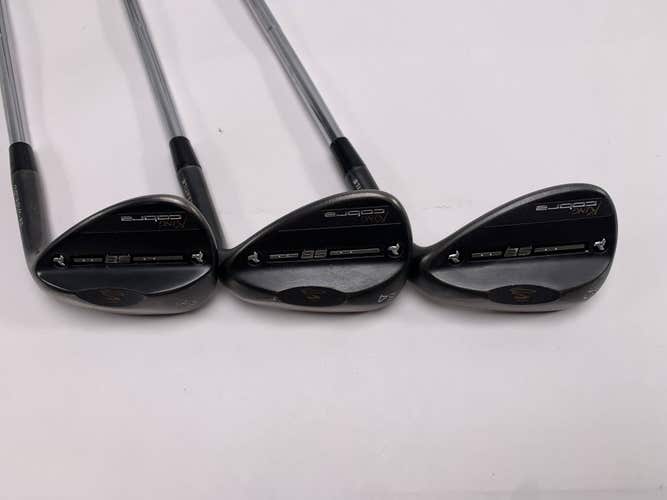 Cobra King Cobra SB Black Wedge Set 50* 8 | 54* 10 | 58* 6 DG X100 RH