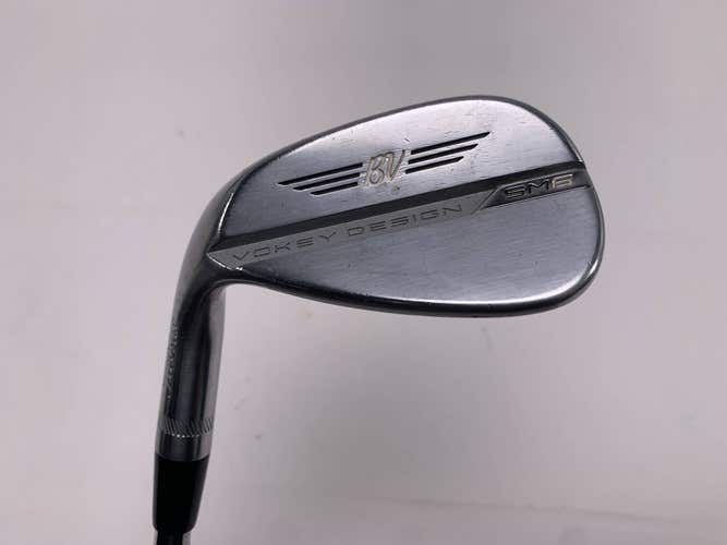 Titleist Vokey SM8 Tour Chrome Wedge 46* 10 Bounce F-Grind Wedge Steel Mens LH