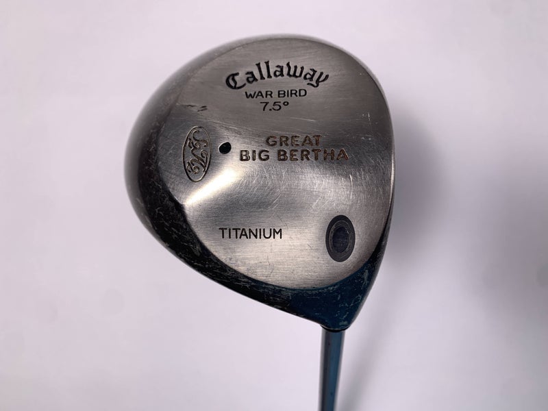 Callaway Big Bertha Warbird Driver 7.5* BB UL Firm Graphite Mens RH