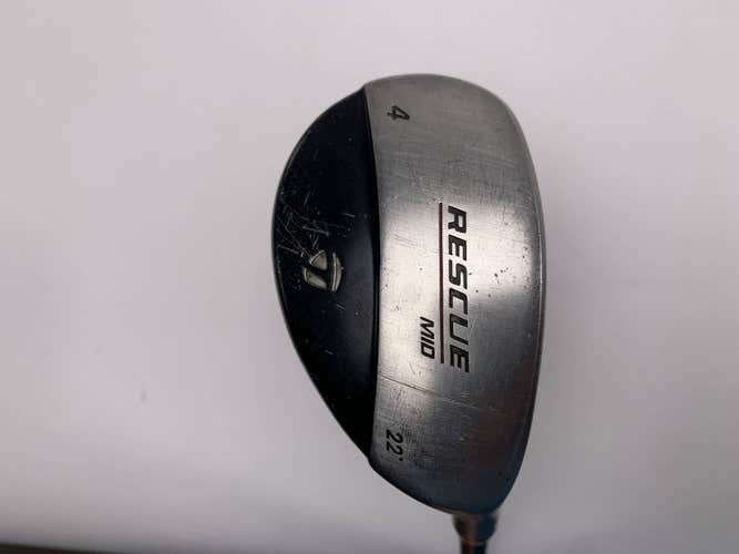 TaylorMade Rescue Mid 4 Hybrid 22* Regular Graphite Mens RH