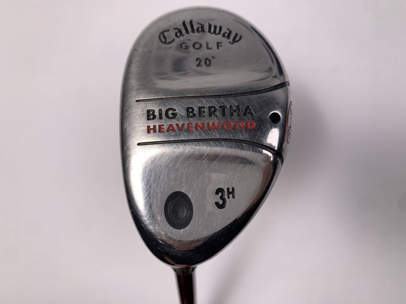 Callaway Big Bertha Heavenwood 3 Hybrid 20* RCH 75w Senior Graphite Mens LH