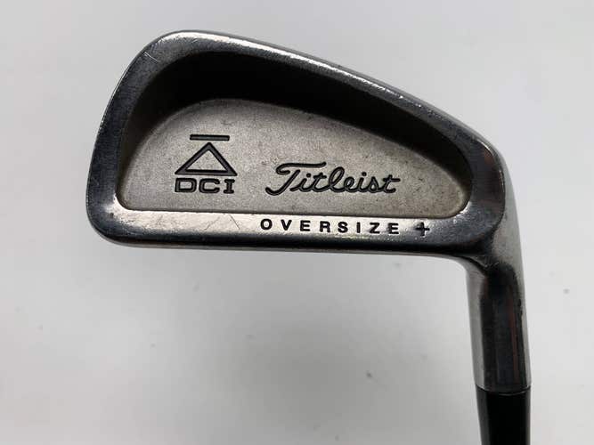 Titleist DCI Black Oversize + Single 6 Iron True Temper Dynalite Gold Stiff RH