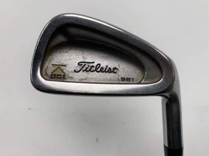 Titleist DCI 981 Single 4 Iron Tri-Spec Regular Steel Mens RH