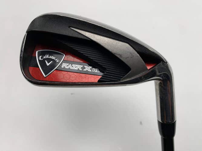 Callaway Razr X HL Single 6 Iron 75g Regular Graphite Mens RH