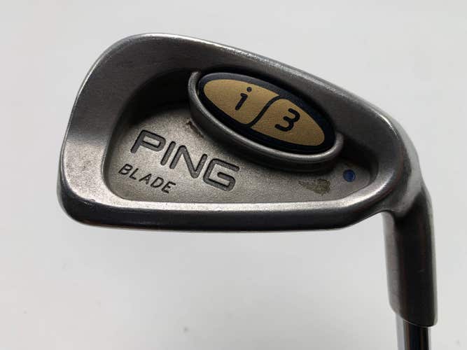 Ping i3 Blade Single 8 Iron Blue Dot 1* Up Regular Steel Mens RH Oversize Grip