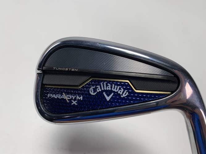 Callaway Paradym X Single 7 Iron Project X HZRDUS 5.5 Regular Graphite Mens RH