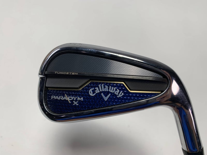 Callaway Paradym X Single 7 Iron Aldila Ascent Senior Graphite Mens RH