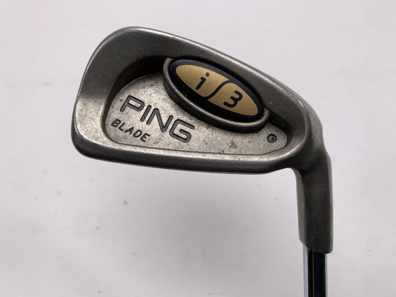 Ping i3 Blade Single 6 Iron Black Dot Cushin JZ Regular Steel Mens RH
