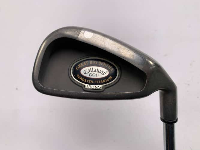 Callaway Big Bertha Tungsten Titanium Single 4 Iron Memphis "10" Regular RH