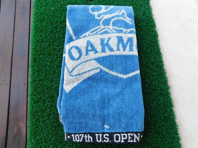 2007 107th US OPEN Golf Towel - OAKMONT - Angel Cabrera