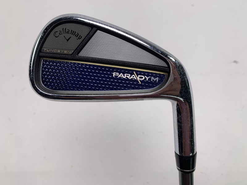 Callaway Paradym Single 7 Iron Project X HZRDUS 5.5 65g Regular Graphite Mens RH