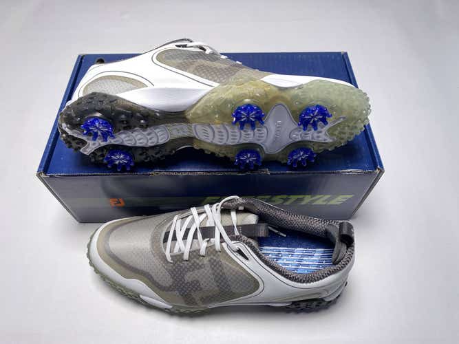 FootJoy FreeStyle Golf Shoes White Men's SZ 9 (57330)