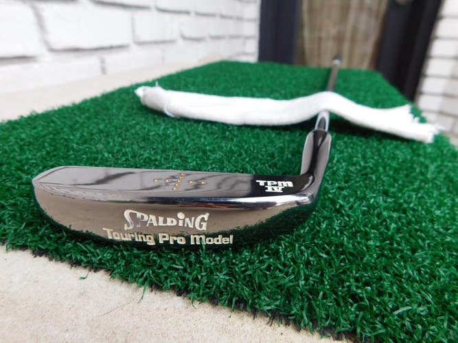 Spalding Touring Pro Black Stainless Model TPM  IV Putter - 35.5"