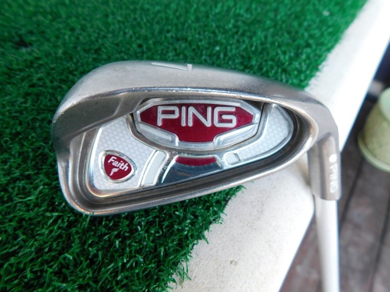 Ping FAITH F 7-Iron White Dot w/ PING Ladies Flex Shaft