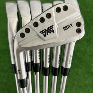 LH PXG 0311 T GEN3 Forged Iron Set 4-W / Elevate Tour 120 Extra Stiff