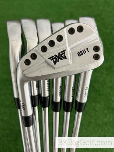 LH PXG 0311 T GEN3 Forged Iron Set 4-W / Elevate Tour 120 Extra Stiff