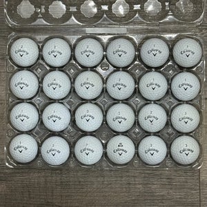24 Callaway Supersoft Golf Balls - 4A Near-Mint Condition