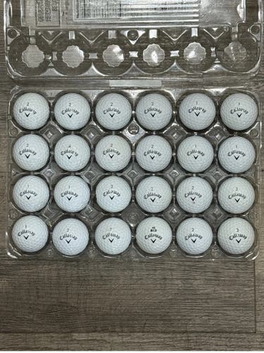 24 Callaway Supersoft Golf Balls - 4A Near-Mint Condition