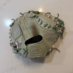 2024 Rawlings Pro Preferred RH Catcher's Baseball Glove 33" (Used)