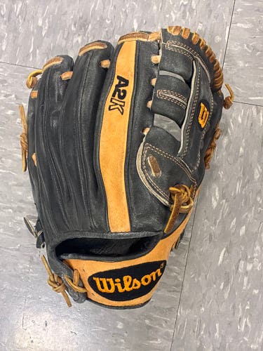Brown Wilson A2K RH Infield Baseball Glove 11.5" (Used)