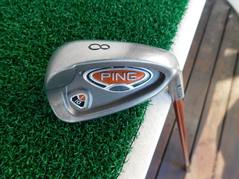 PING i10 8-Iron - Black Dot w/ PING TFC Stiff Shaft