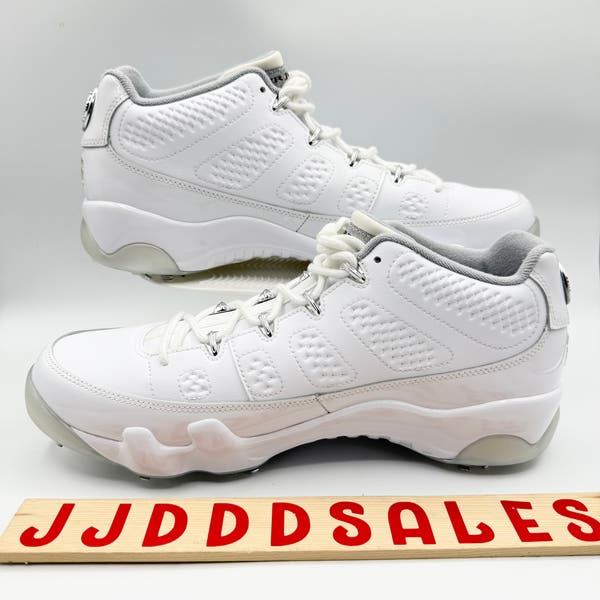 Nike Air Jordan 9 Retro Low Golf NRG Tour Championship White