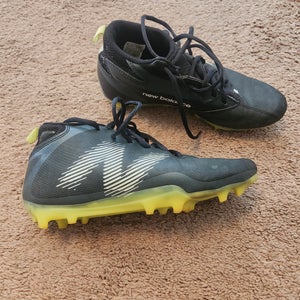 Black New Balance Rush cleats Size M 6.5 (W 7.5) (Used)