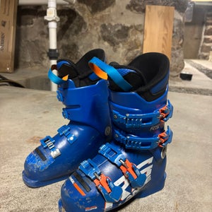 Mondo 22 & 22.5 Unisex Lange RS Racing Ski Boots Soft Flex (Used)