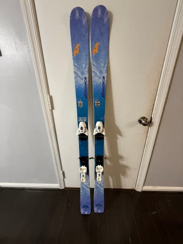 Nordica Astral 78 158 cm All Mountain Skis With Bindings (Used)
