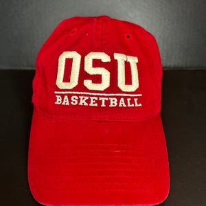 Ohio State Basketball Hat Adjustable Legacy Athletics Red Dad Hat
