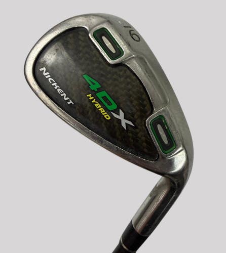 Nickent 4DX Hybrid 9 Iron RH UST SR3 Regular-Light Flex Graphite Shaft