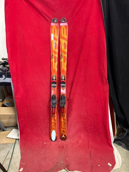 Skis: Atomic 168 cm All Mountain Skis With Bindings (Used)