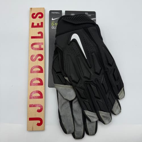 Nike D-Tack 6.0 Lineman NFL Football Gloves Black PGF946-017 Men's Size XXL

New With Tags