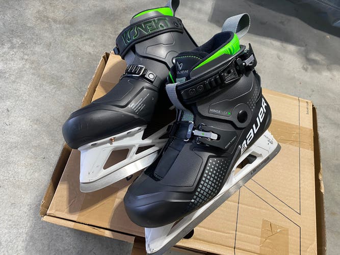 2022 Bauer Konekt Hockey Goalie Skates Regular Width 8 (Used)