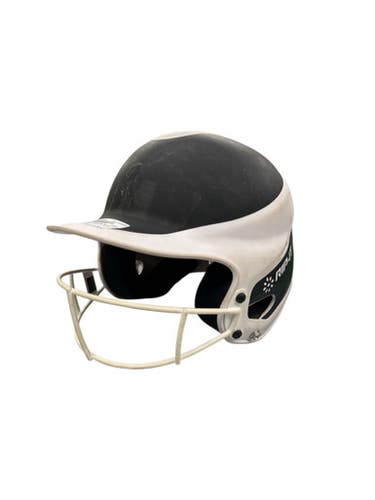Used RIP-IT RIP-IT VISION SB HELMET S/M Batting Helmet w/Mask Black And White S/M 11835-S000201050