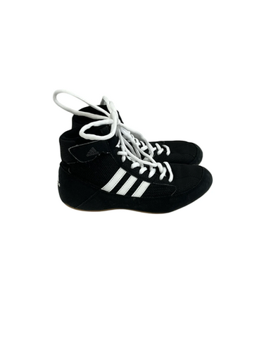 Used Adidas HVC Wrestling Shoes Black Junior 03 11692-S000142979