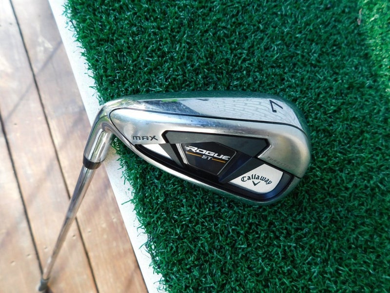 Callaway ROGUE ST MAX 7-Iron w/ True Temper ELEVATE 95g Stiff Shaft - LEFTY