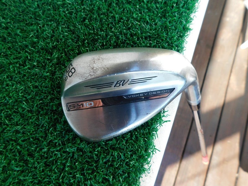 Titleist BV SM10 RAW 58.12D* Lob Wedge w/ N.S. PRO 880 AMC Stiff Flex Shafts