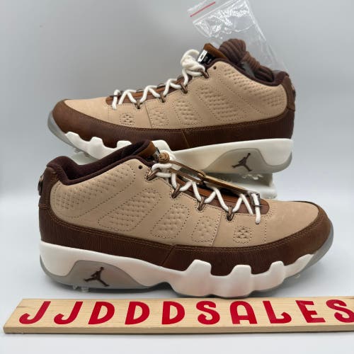 Nike Air Jordan 9 Retro Low Golf Happy Life Woodgrain FN6929-200 Men’s Sz 11.5

New Without Box