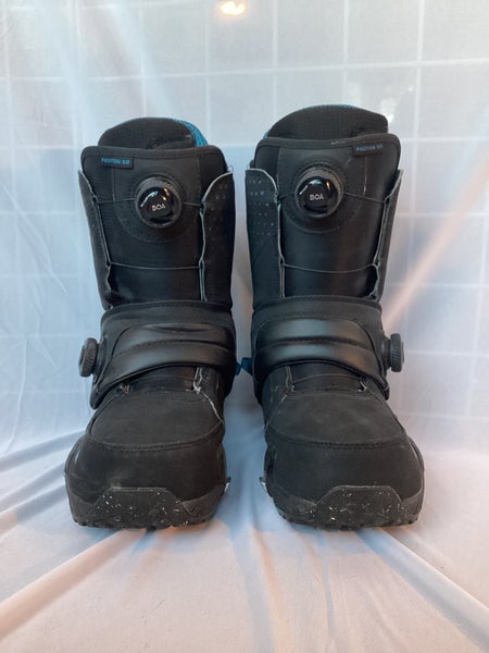 Men's Size M 9.5 WIDE Burton PHOTON STEP ON Snowboard Boots All Mountain (Used)