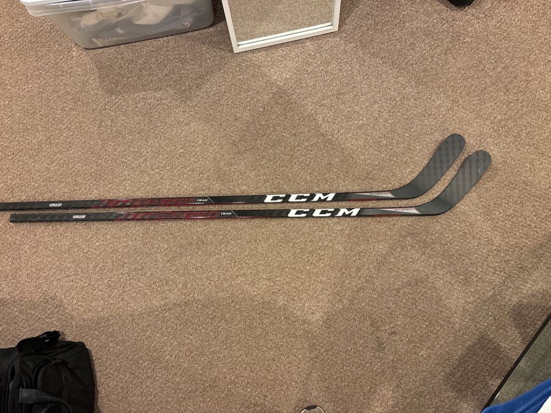 Senior CCM JetSpeed Team Left Hand Hockey Stick P80 80 Flex (New)