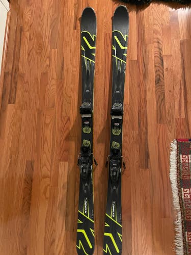 Men's K2 iKonic 163 cm All Mountain Skis With Bindings Max Din 10 (Used)