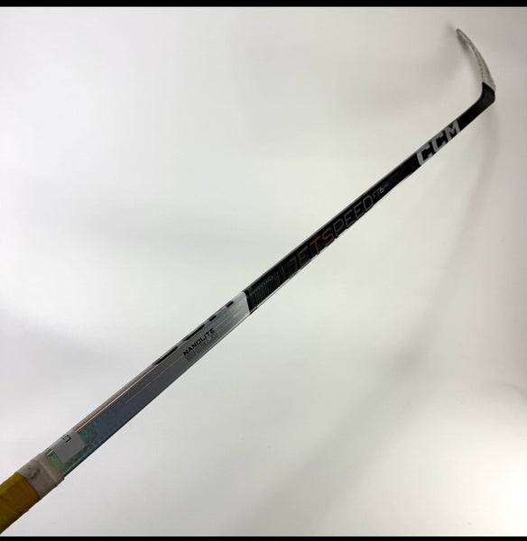 Senior CCM JetSpeed FT6 Pro Right Handed Hockey Stick P28 85 Flex Pro Stock (Used)