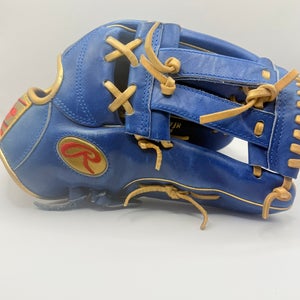 Pro Issued Rawlings Heart of the Hide Gold Labels Outfield Baseball Glove 12.5"